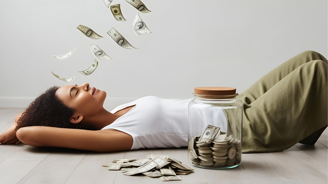 photo of woman lying down