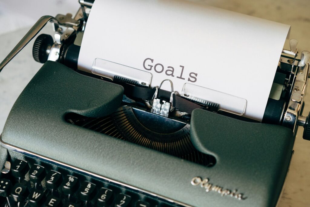 photo of goals, one of 9 Ways to Balance Your Budget Like an Olympic Champion