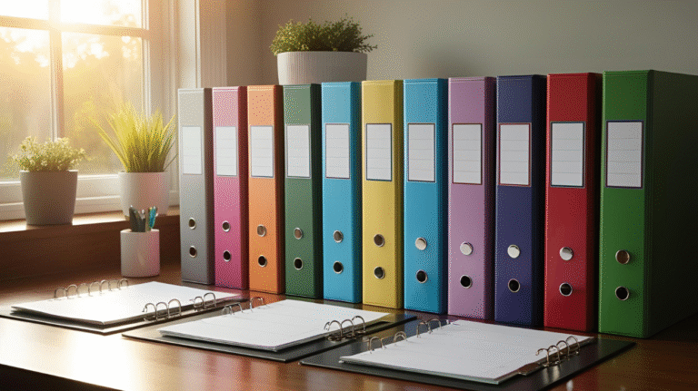 photo of printable home binders