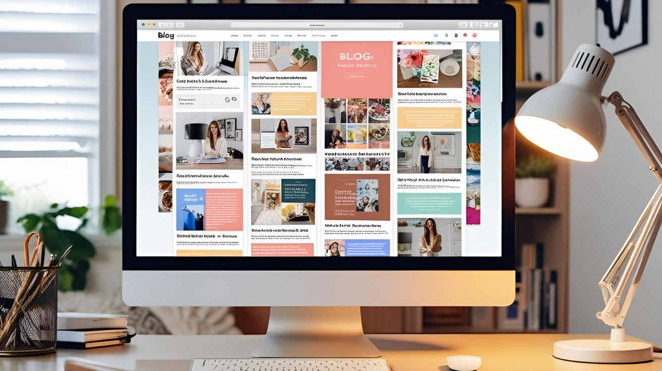 photo of a blog with blogging blunders